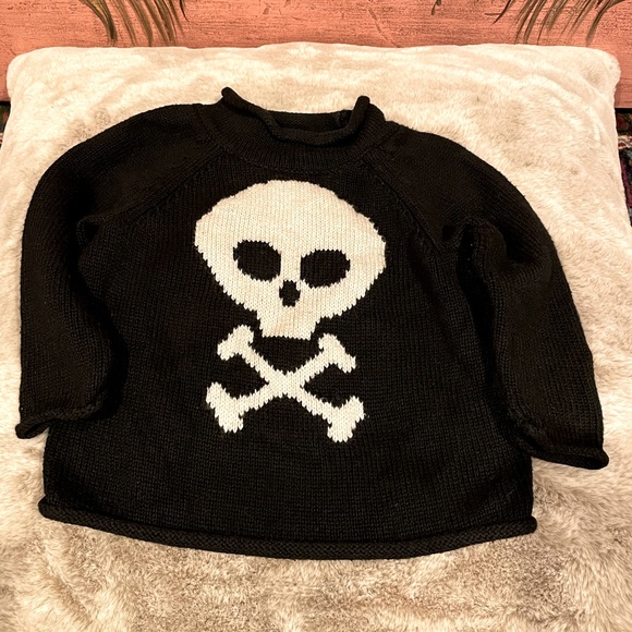Baby Gap Skull Sweater Size 6-12 months - Picture 1 of 4